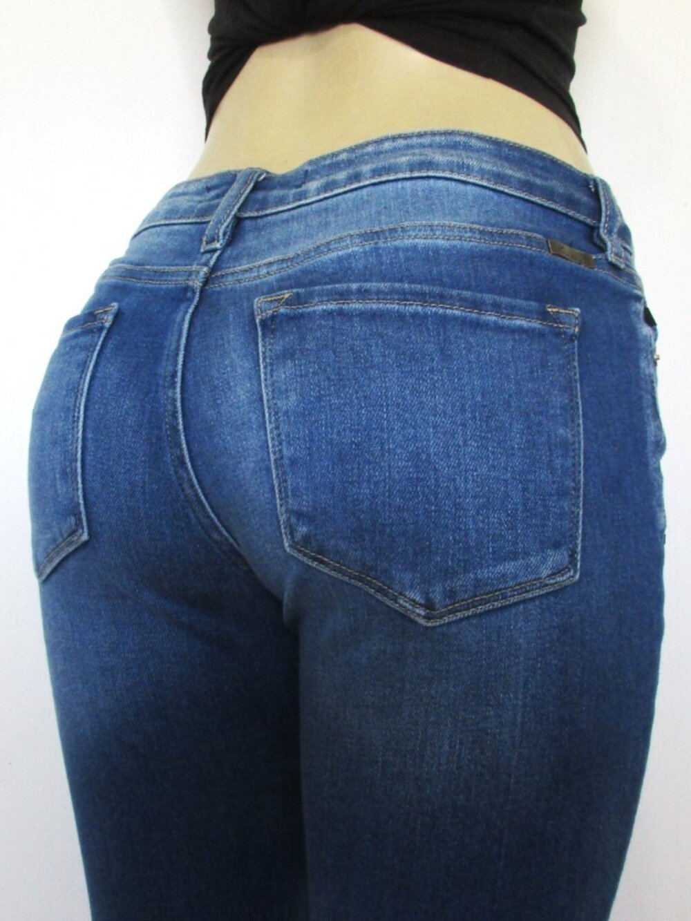 KANCAN Jeans Size 28 Skinny Fray Ankle Denim